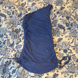 BB Dakota Blue Textured Dress